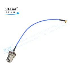 The RF N connector is connected to the 086 blue wire SH-Link